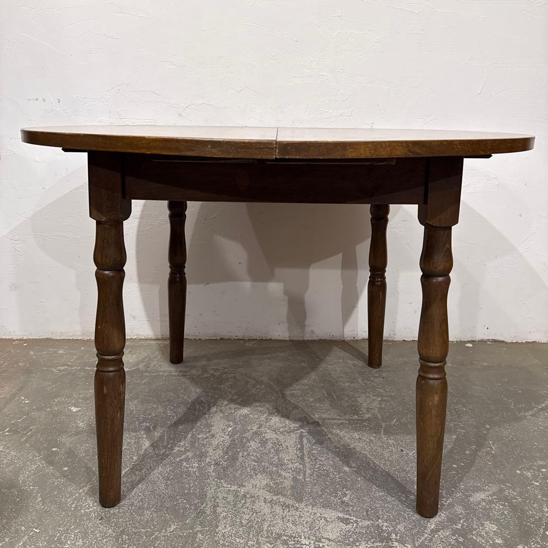 ヴィンテージ　ラウンドテーブル　ダイニングテーブル