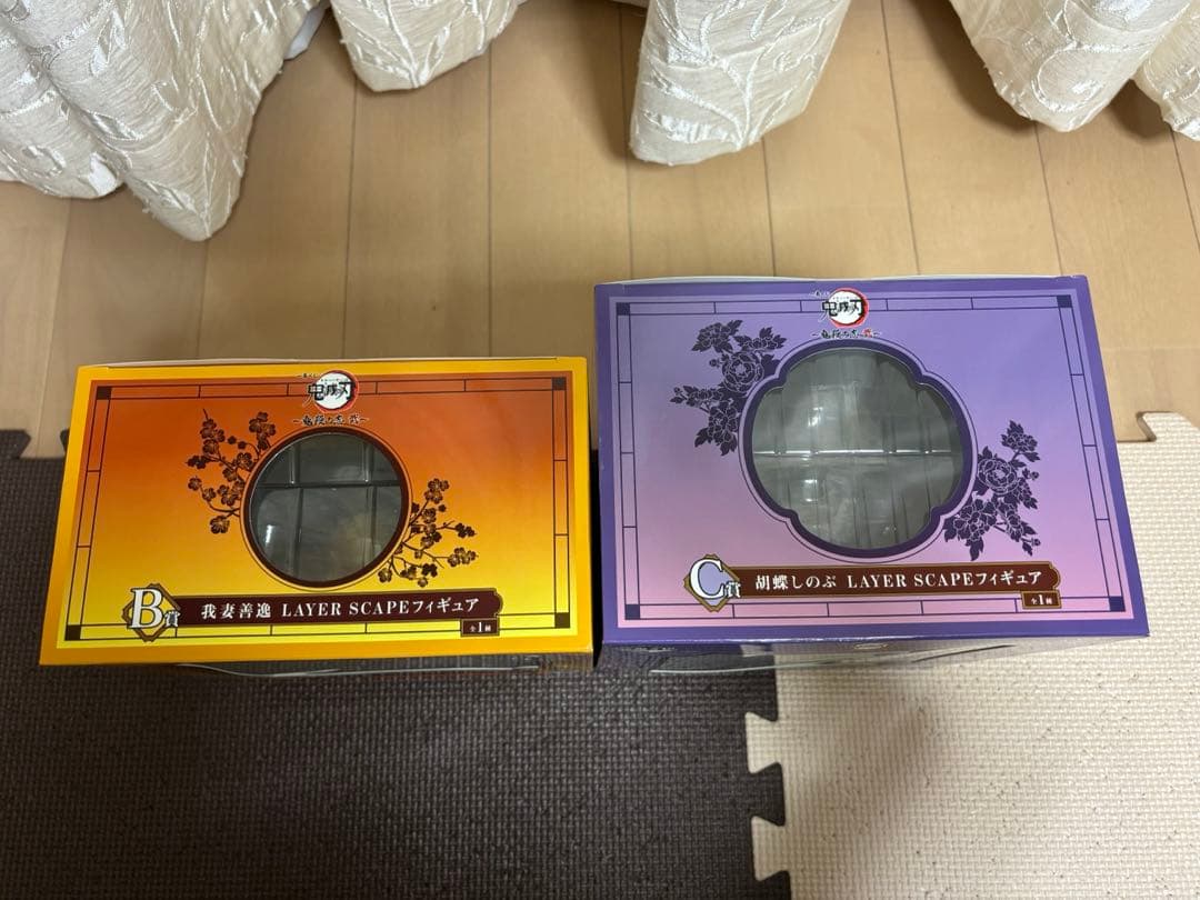 LAYER SCAPEフィギュア　しのぶ　善逸　鬼滅の刃　未開封　一番くじ