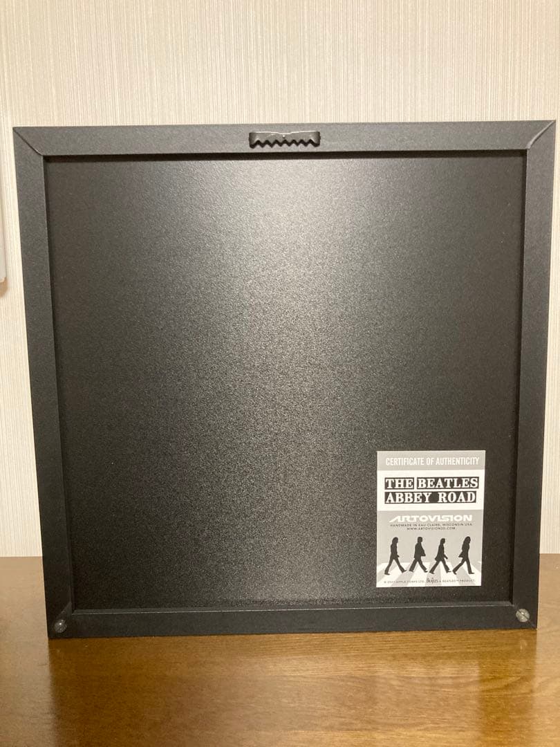 beatles シャドーボックス　アビーロード　3Dアート