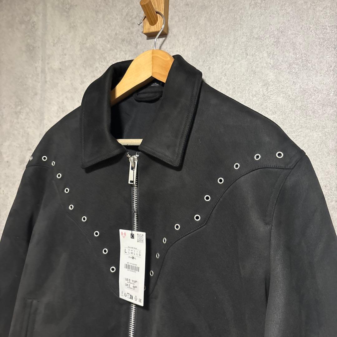 ZARA ザラ フェイクスエードジャケット L