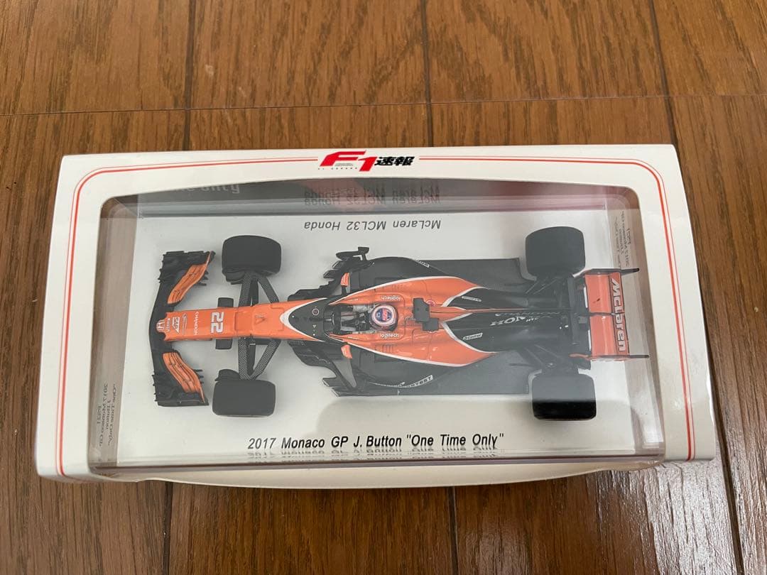 Spark 1/43 マクラーレン ホンダ MCL32 J.バトン 2017