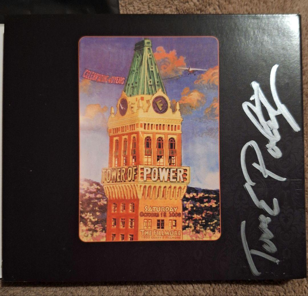Tower Of Power サイン入り 40th Anniversary