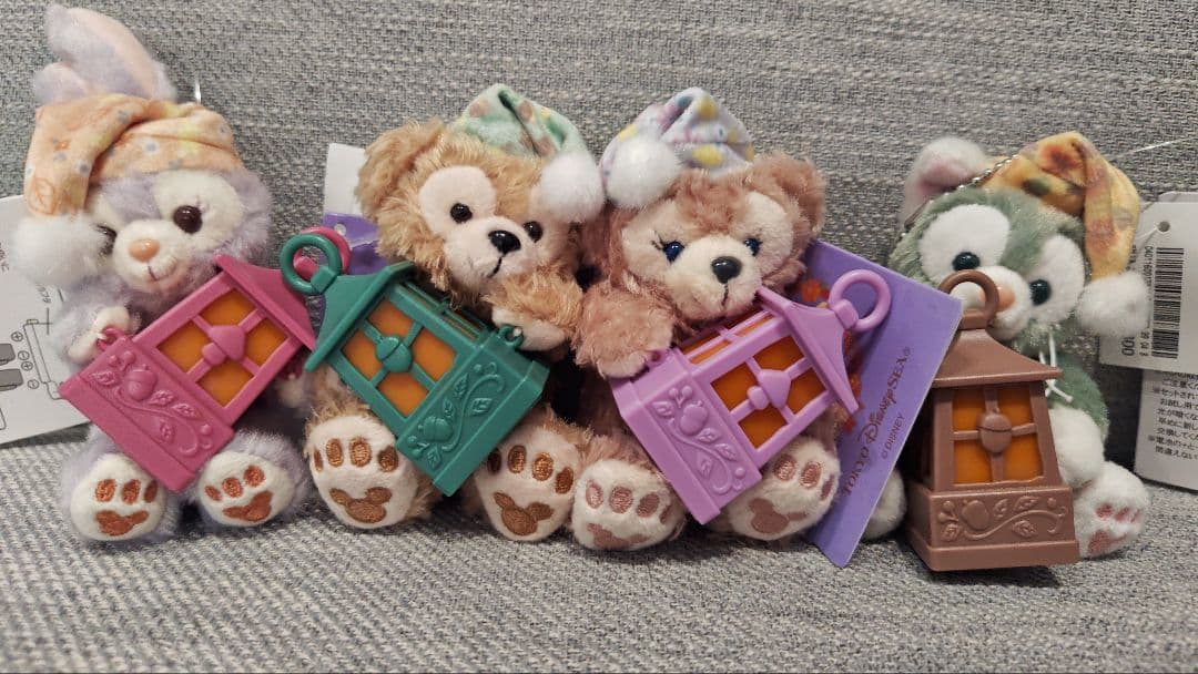 ダッフィー　フォールズサウンド　インビテーション　新品未使用　４体セット