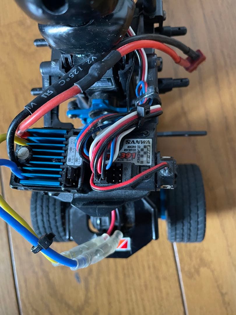 タミヤRC　デュアルライダー　サンワMX-6 プロポ　充電器　バッテリーセット