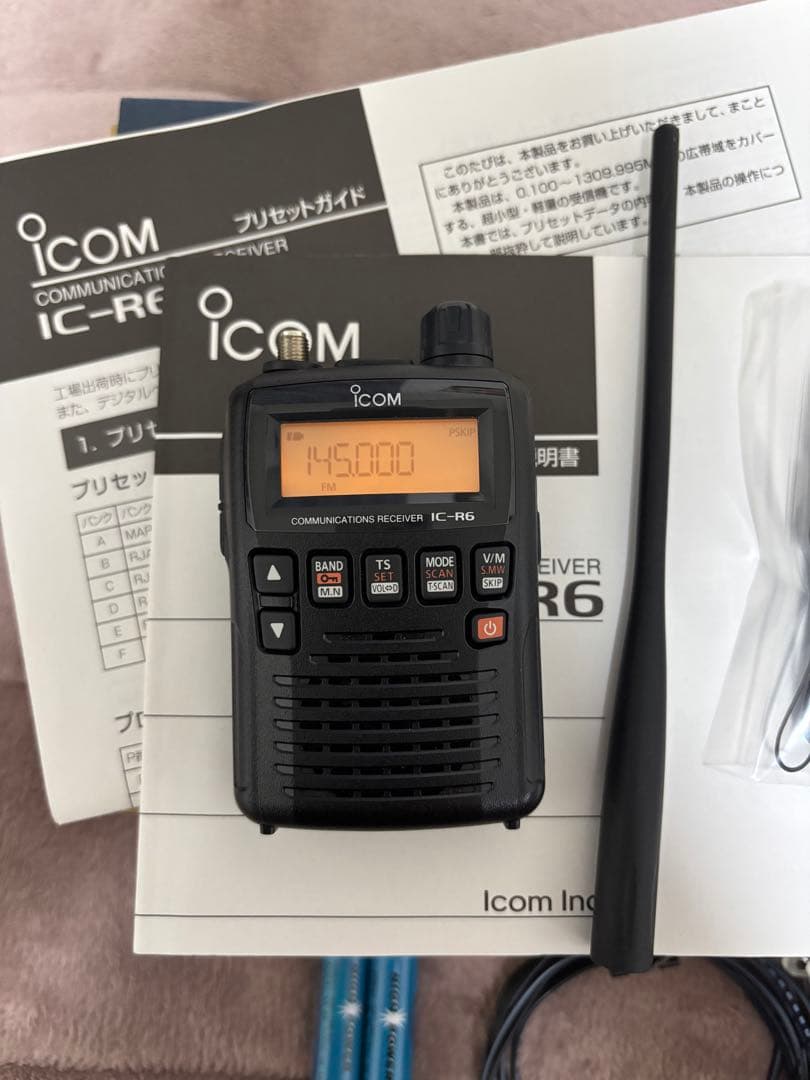 受信機 ICOM IC-R6