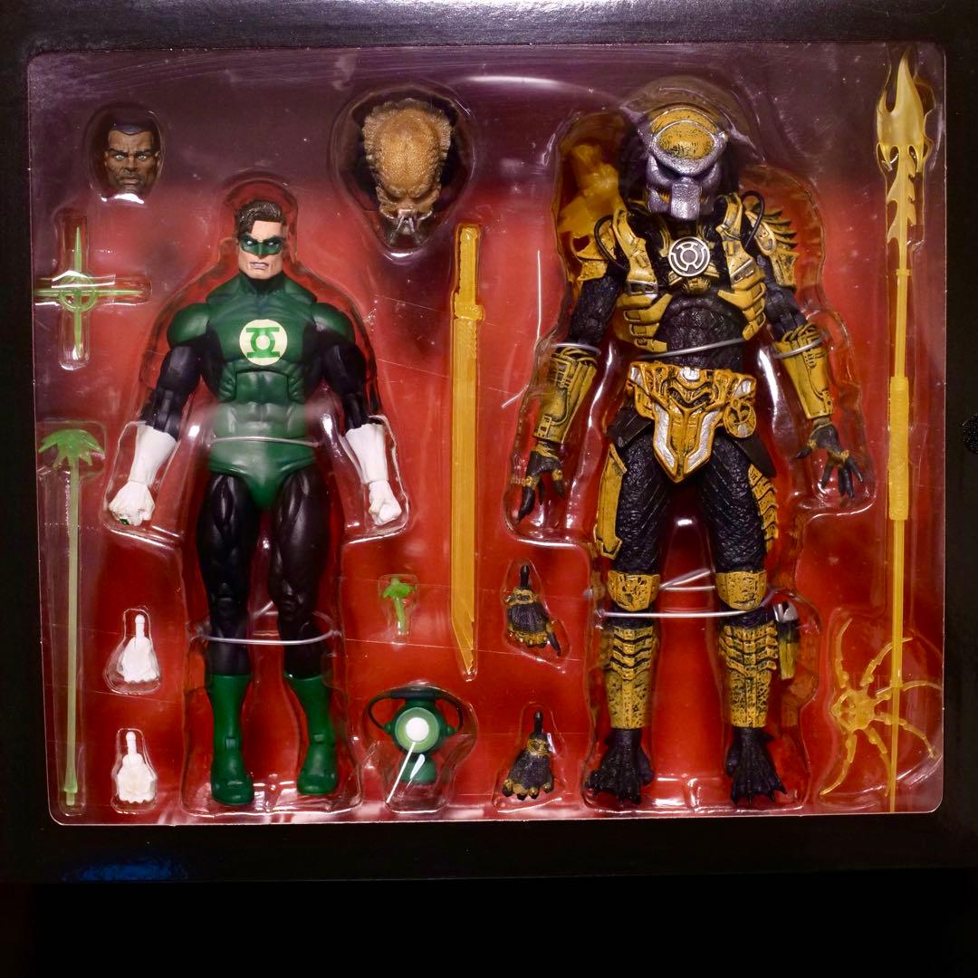 ネカ　コミコン限定 グリーンランタン vs シネストロ コープ プレデター