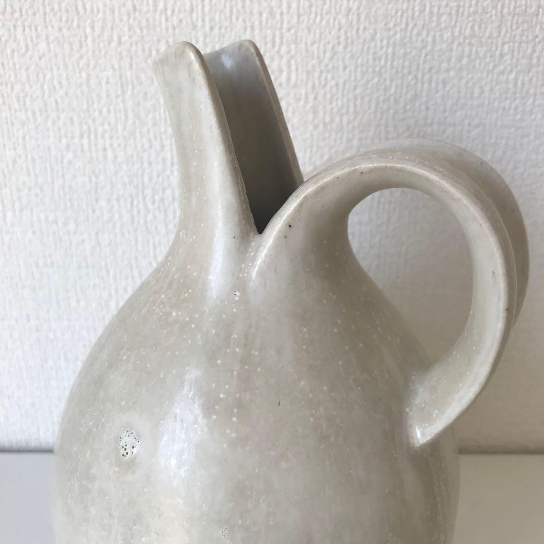 SAXBO 64 水差し 花器 アイボリー ニールセン デンマーク サックスボ