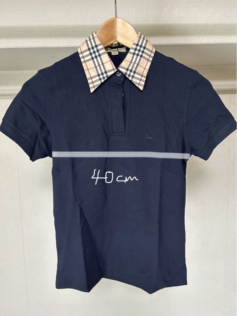 ●【バーバリーロンドン】ポロシャツ ネイビー 新品未使用