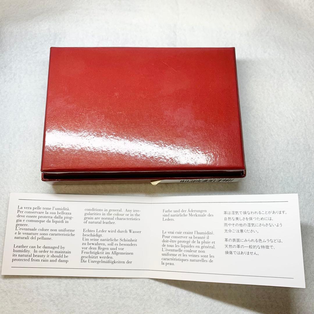 未使用級 サルバトーレフェラガモ ケース ガンチーニ 本革 キーリング 箱