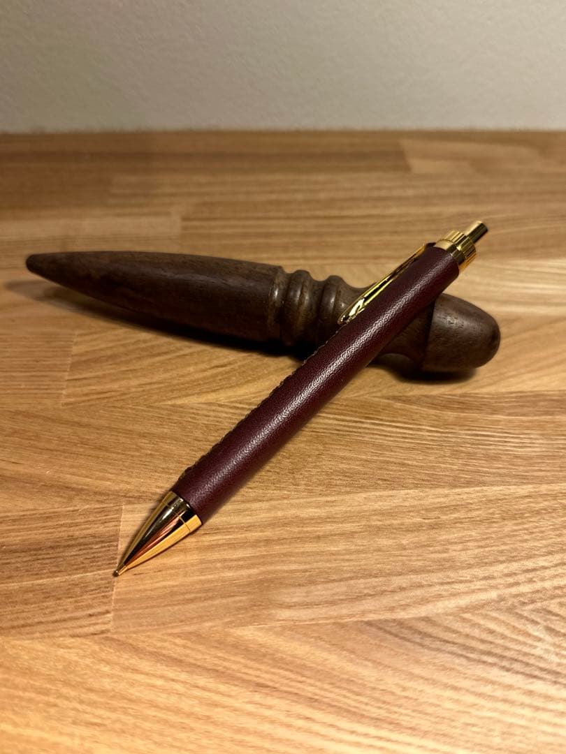 革軸シャーペン ブッテーロ加藤金属 KATO202