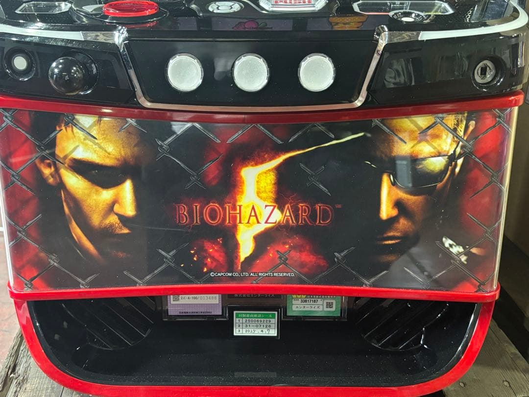 スマスロ実機【L バイオハザード5】ユニット付 無段階ボリューム付 送料無料❗️