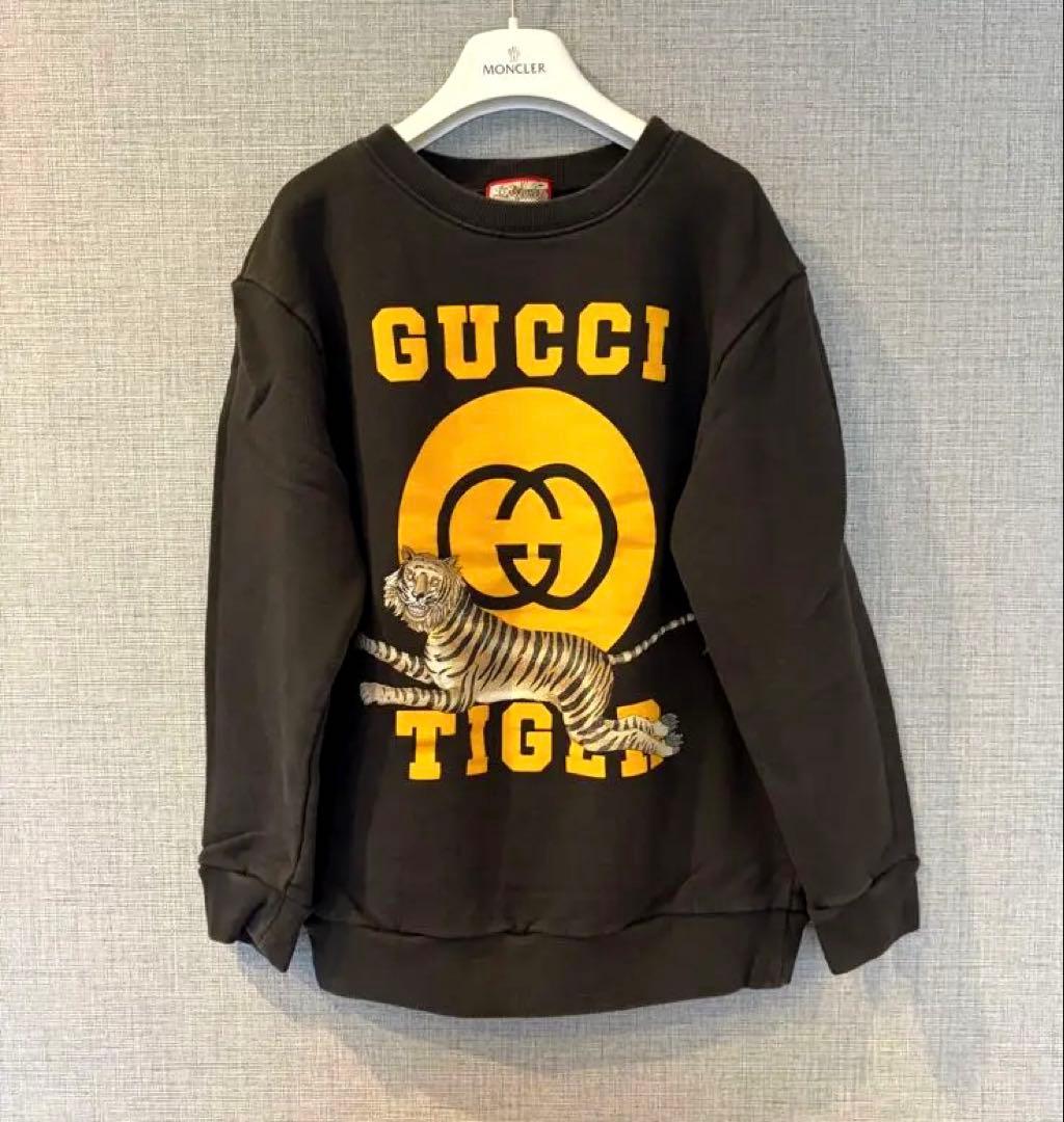 美品GUCCI グッチTigerスエット10歳 140㎝