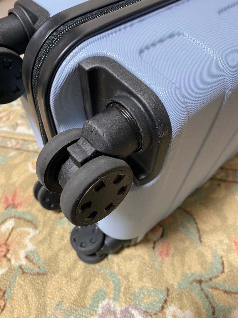 MUJI無印良品　19リットル　キャリーケース　ライトブルー