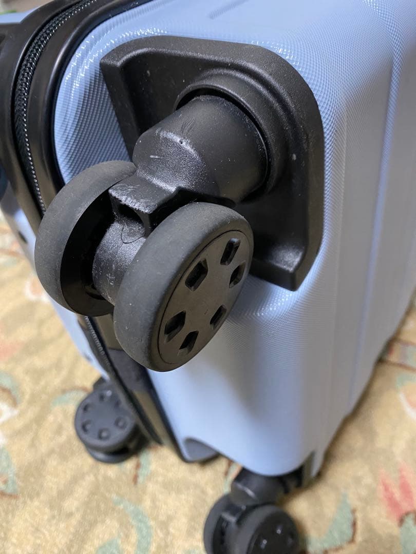 MUJI無印良品　19リットル　キャリーケース　ライトブルー