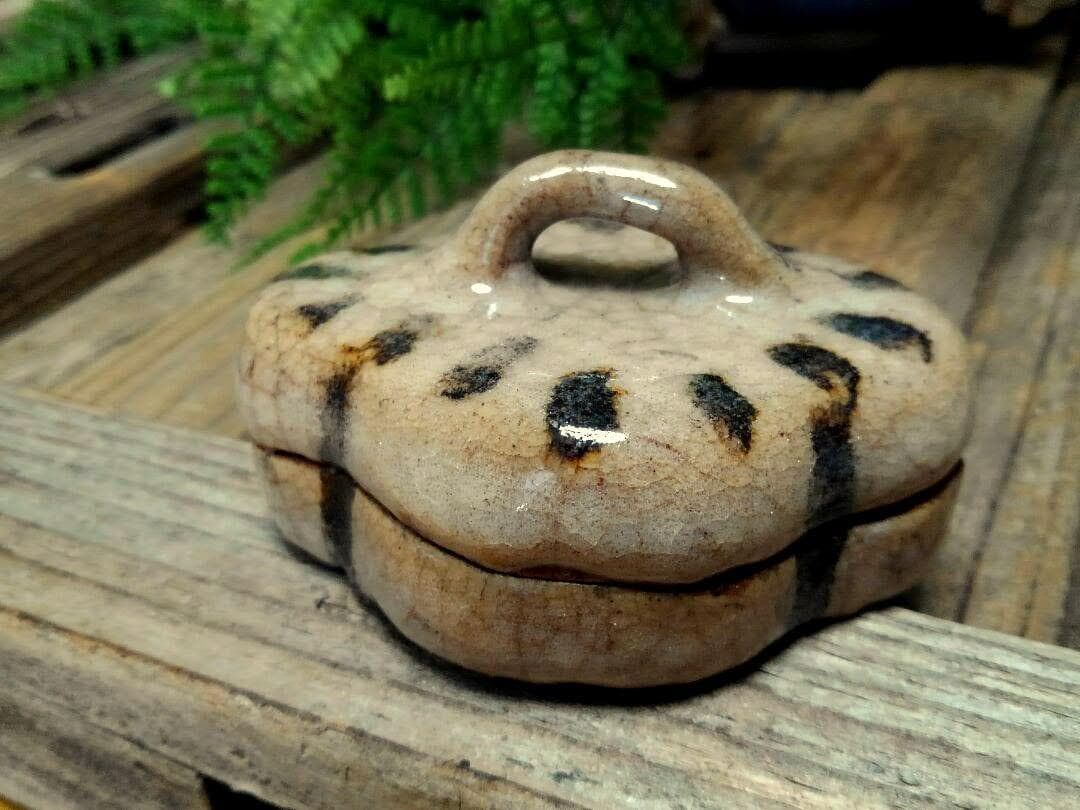 ♥志野　香合　桐箱付き　骨董品