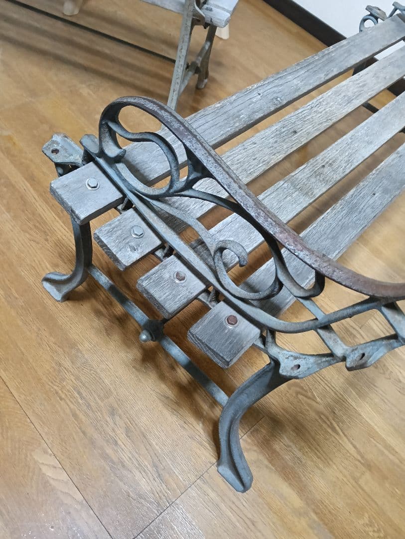 アンティークベンチ椅子