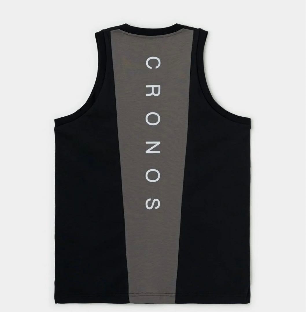 【新品即完】CRONOS REFLECT LINE SLEEVELESS S 黒