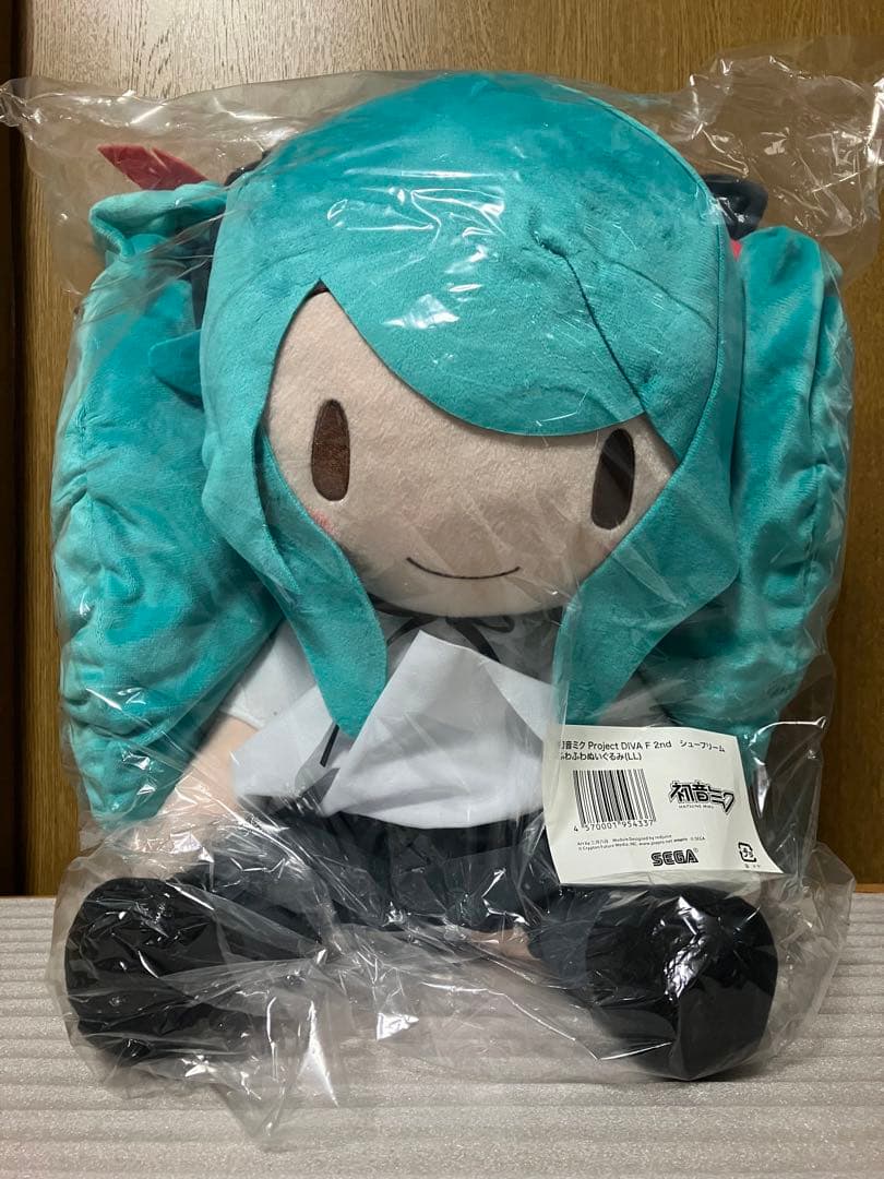 初音ミクProjectDIVAF2ndシュープリームふわふわぬいぐるみ(LL)