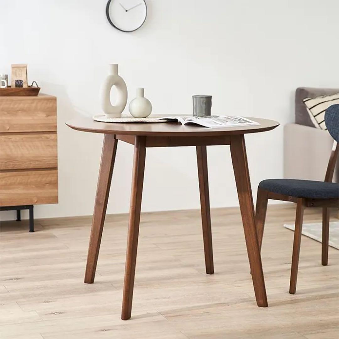 [新品未開封]円形ダイニングテーブル90cm✖️90cm