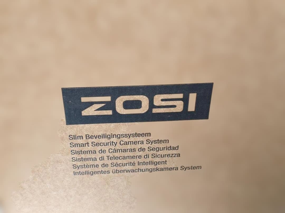 ZOSI　1080P防犯カメラシステム 2台カメラ+8ch レコーダー