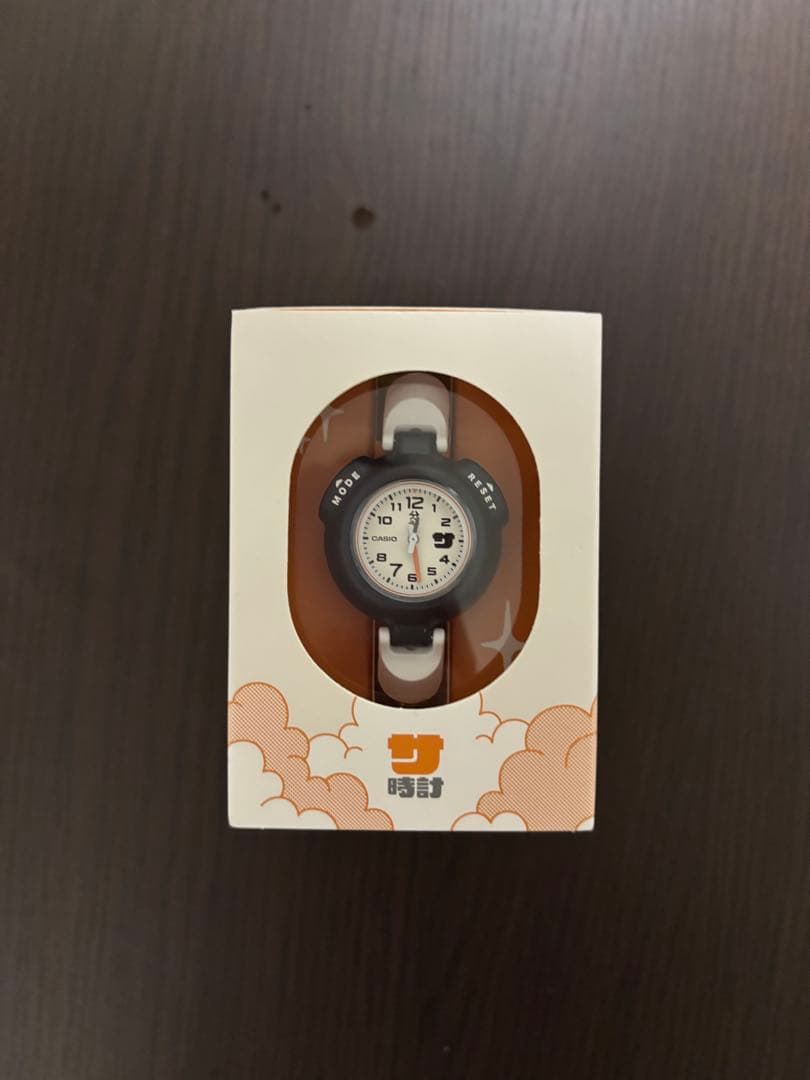 値下げ新品未開封 カシオ オレンジ サ時計 サウナイキタイ