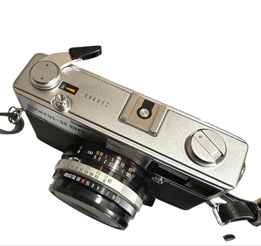 極美品Olympus 35 SP フィルムカメラ　レザーケース付