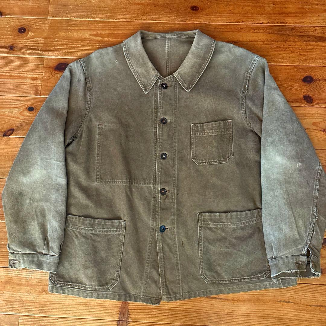 1950年台頃 コットンツイルワークジャケット(Le Cres souple)