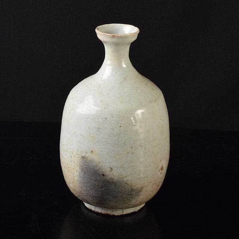 朝鮮美術　李朝　高麗白磁　徳利　V　R7998