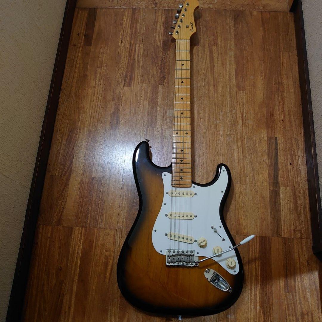 送料込み！coolz zst-1Mストラトキャスター エレキギター サンバースト