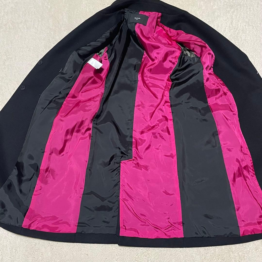 ポールスミス　ブラック　コート　ロング　チェスター