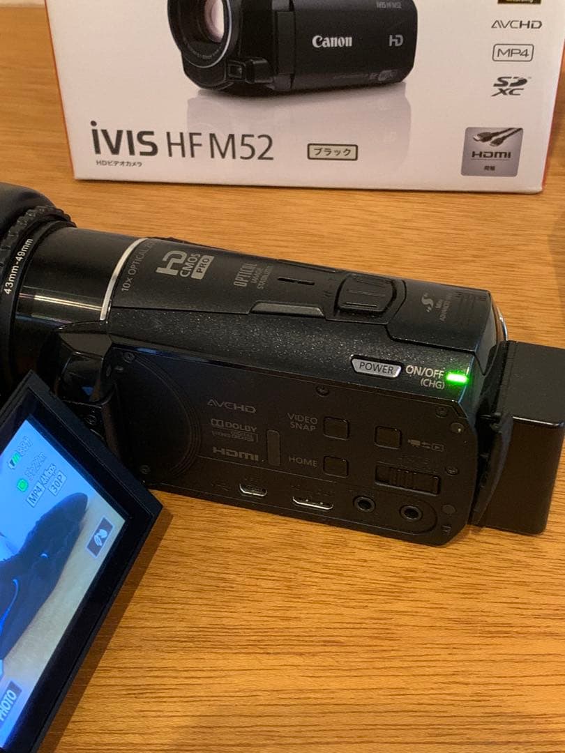 Canon iVIS HF M52 レンズフード付