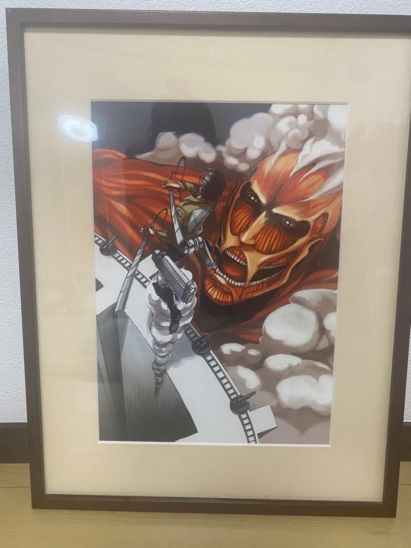 進撃の巨人複製原画　2014  1巻表紙