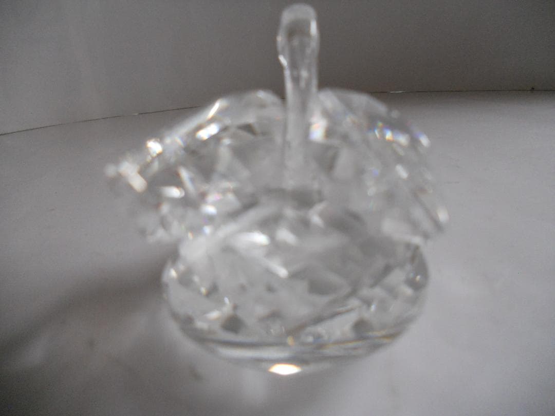 スワロフスキー シルバー クリスタル　スワン 新品 未使用 です。