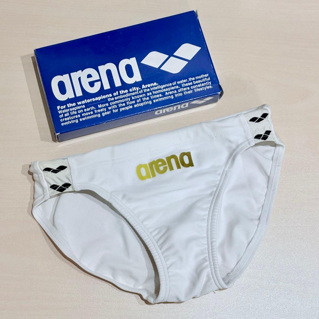 【新品】arena ホワイト 競パン