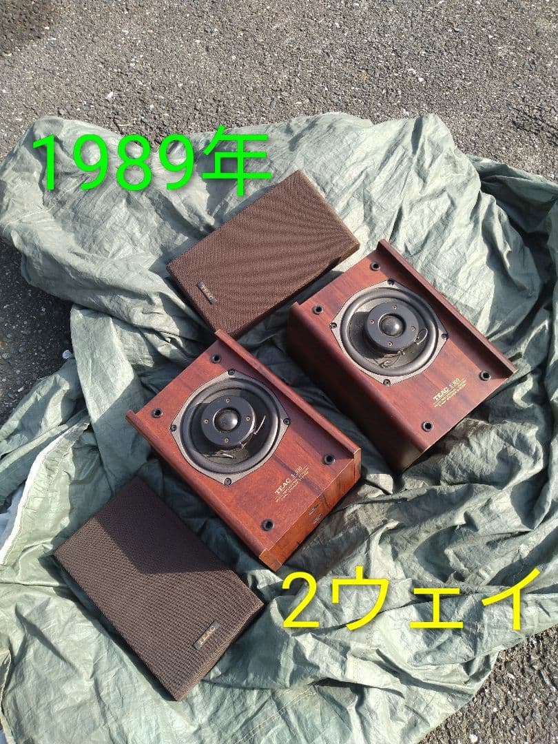 TEAC S-300 2WAY コンパクトスピーカー　ティアック
