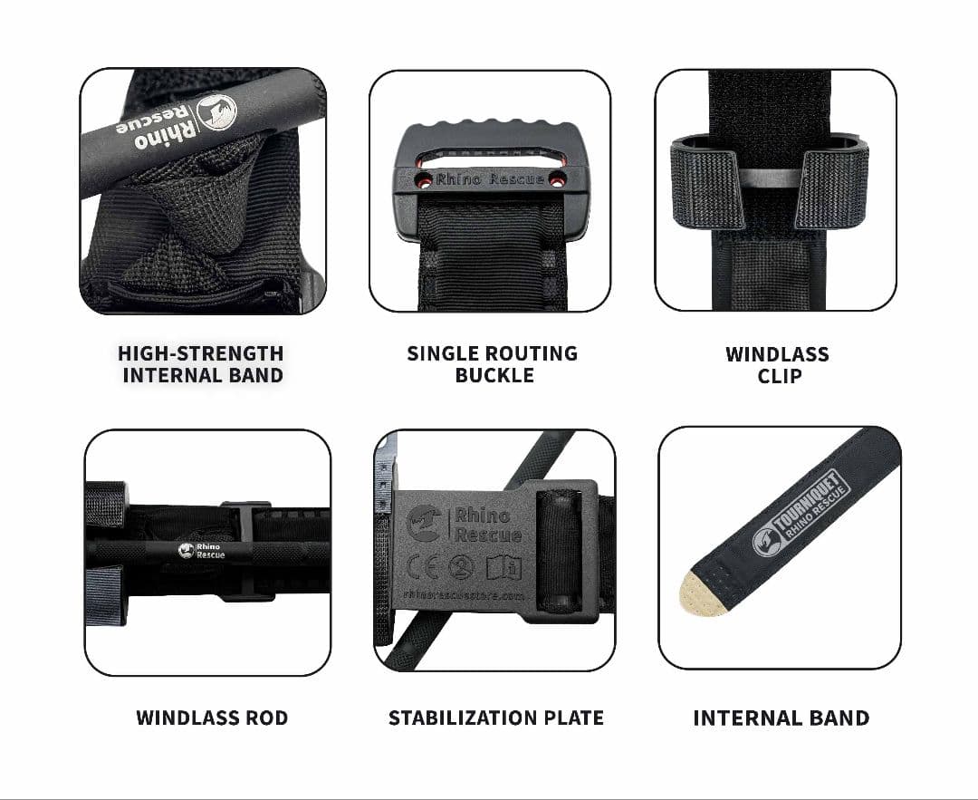 ●２個　新品実物　米国FDA認証　RHINO TACTICAL　止血帯GEN2