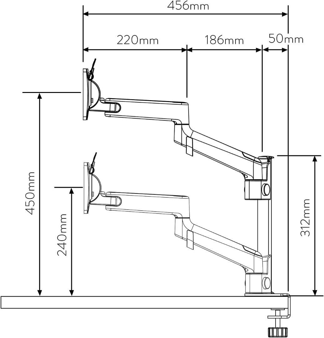 【新品未開封】LIMA リマ モニターアーム シングル ハーマンミラー