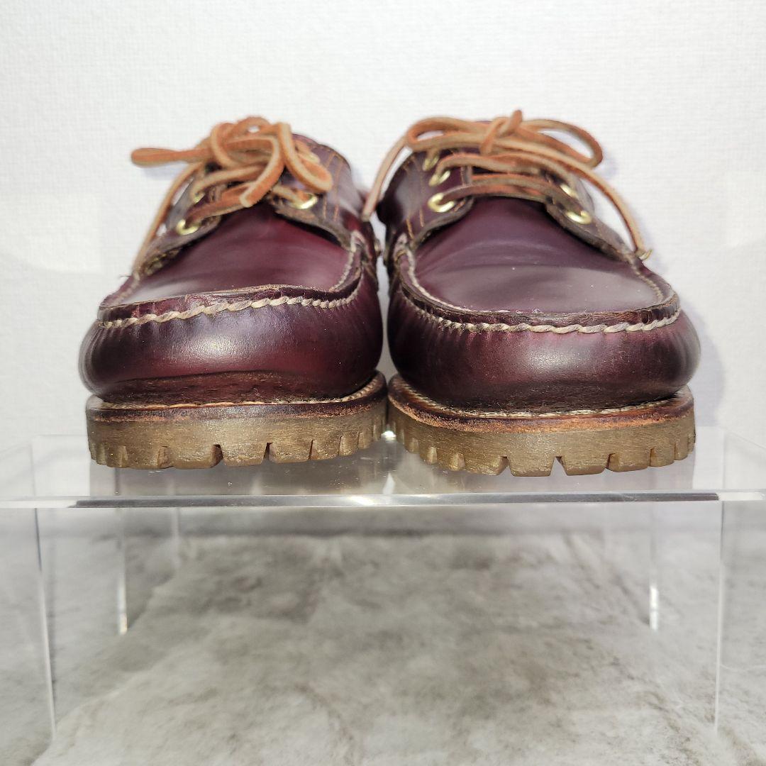 美品✨ Timberland 27.0 デッキシューズ ラバーアウトソール