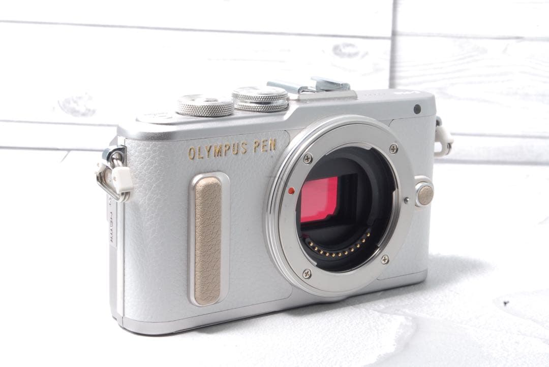 オリンパス E-PL8 望遠レンズキット Wi-Fiでスマホ転送できる ◇美品◇