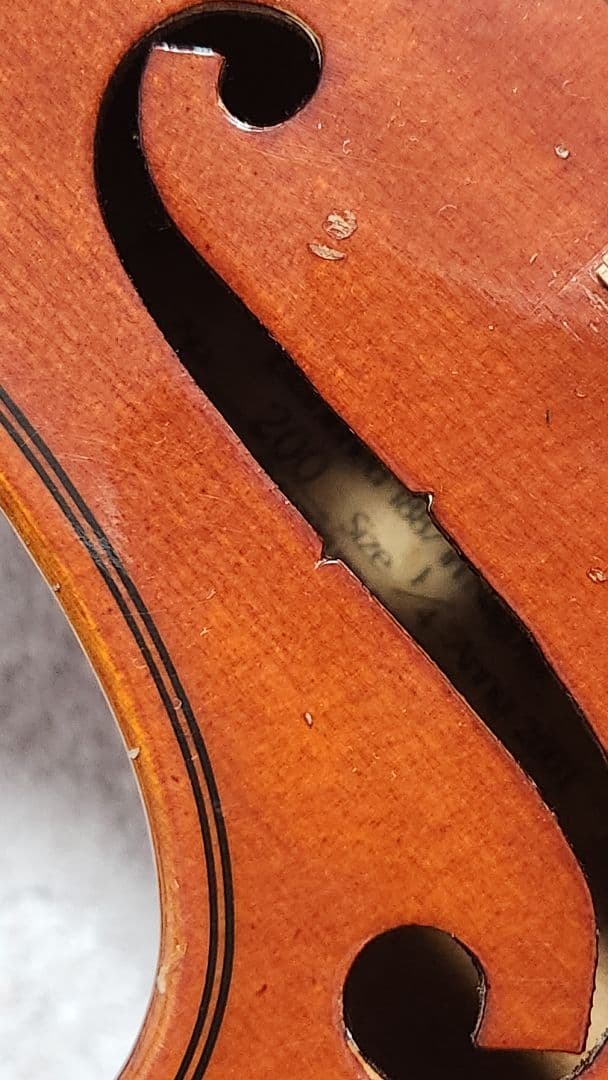 値下げしました！！スズキ バイオリン1/4 本体 黒いケース付き