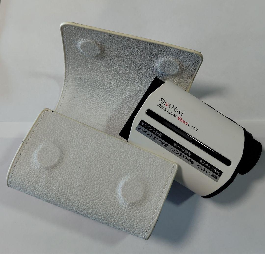 ShotNavi Voice Laser Red Leo ゴルフ用距離計