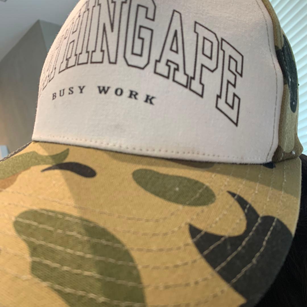 帽子 M bape cap a bathing ape