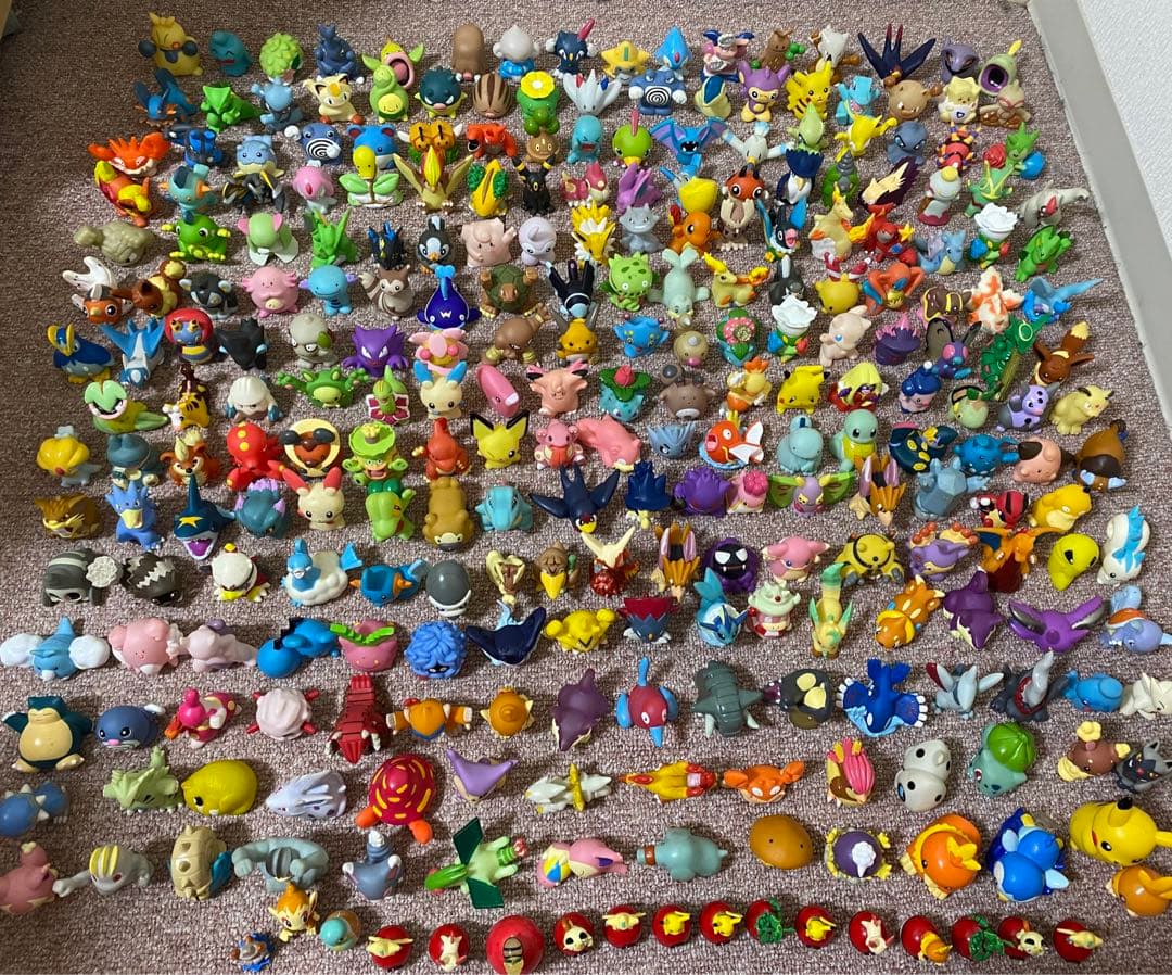 ポケモン モンコレ/指人形 ポケモンまとめ売り おまけ付き 初期 初代