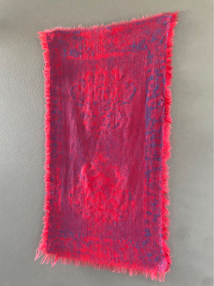 ビンテージ 70s ペイズリー インテリア ハンカチ タオル タペストリー 希少