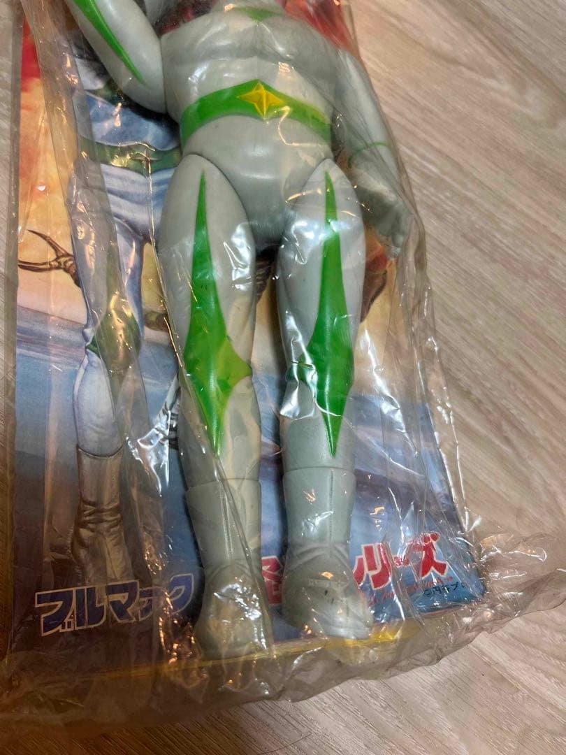 ブルマァク ☆ミラーマン・面取れソフビ☆身長約　36cm