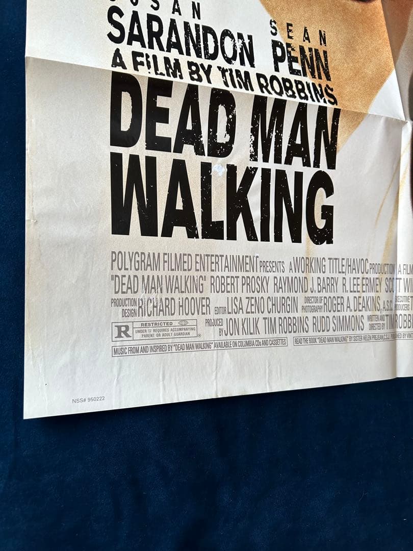 デッドマン・ウォーキング　USオリジナル映画ポスター