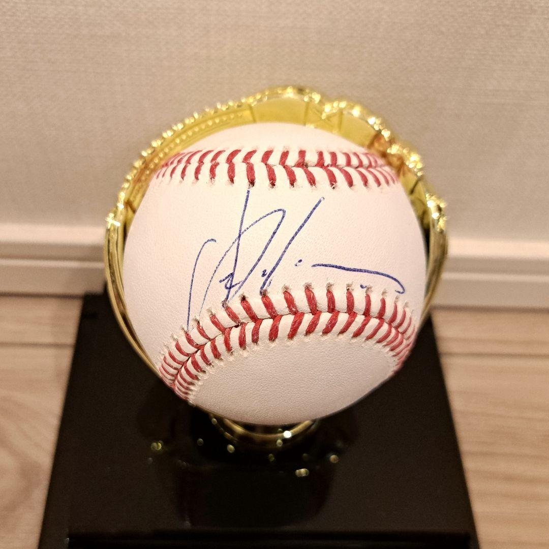 祝☆WS優勝　山本由伸選手直筆サインボール