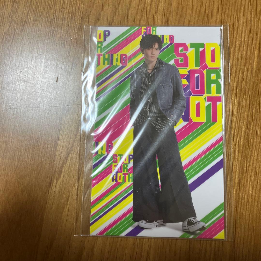 佐藤大樹　STOP FOR NOTHING SFN トレカ