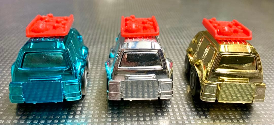 チョロQ A-28・ファーゴLS・金太郎商店・金・銀・青メッキ・3台セット・美品