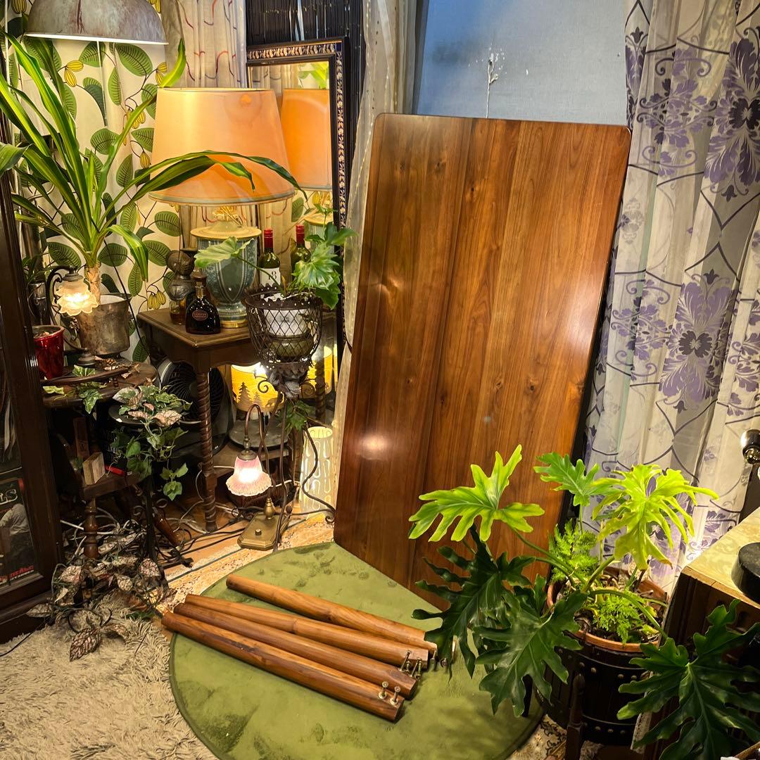 黒ぶたどん Sale ヴィンテージ ウォールナット１３５ダイニングテーブル